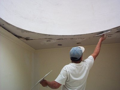 Plaster ceiling