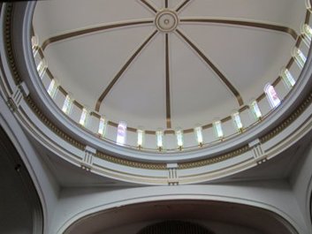 Plaster dome in Washington, DC