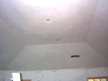 Lath and plaster tray ceiling in Arlington, VA
