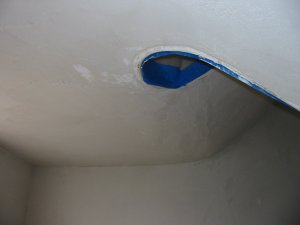 Ceiling plastered in McLean, Virginia
