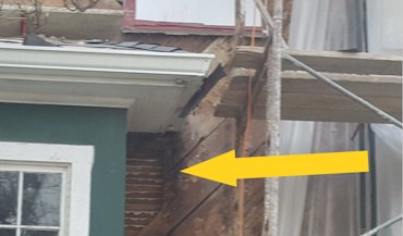 Lack of a kick out flashing under this roof intersection caused severe rot