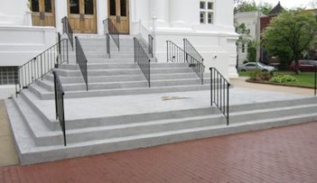 Historic stucco renovation of
              Capitol Hill Seventh Day Adventist Church in Washington,
              DC.
