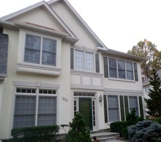 EIFS replaced with REAL stucco Fairfax, Virginia