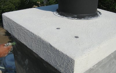stucco chimney cap