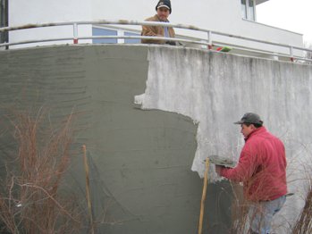 Stucco
                resurfaced in Great Falls, Virginia