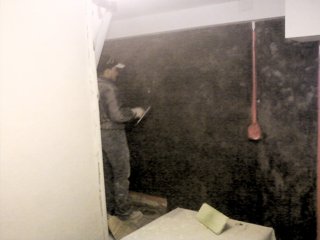 plaster basement