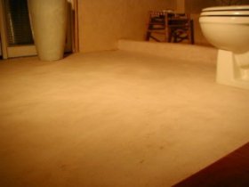 Stucco floor