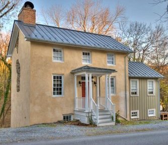 Historic Circa 1830 house re-stucco Harper's Ferry, West Virginia