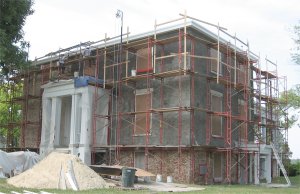historic stucco replaced
