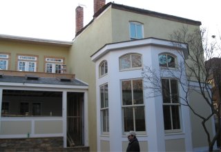 Finished stucco project in Washington, DC