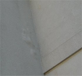 This is the same finish material used on
EIFS that trapped water on EIFS applications