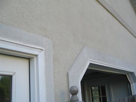 The letter claims there is no EIFS on this house