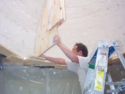 Plaster dome