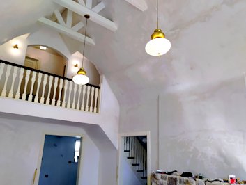 New plaster in Falls Church, Virginia