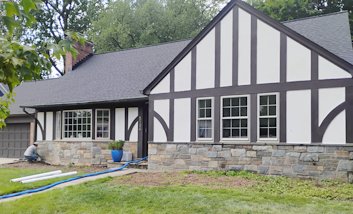 Lath and stucco replaced in Bethesda, Maryland