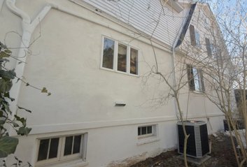 Historic stucco in Winchester, Virginia