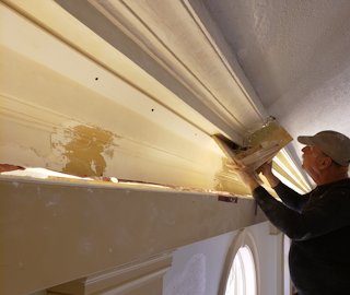 Plaster_Moldings Restored in Annandale, Virginia