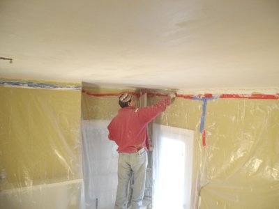 Lath and plaster ceilings replaced in Old Town, Alexandria