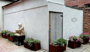 Arts Club sculpture garden