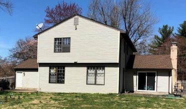 Back of house before.