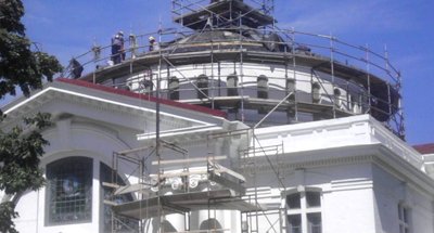 re-stuccoing the
              dom