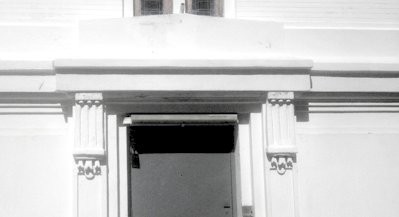 Stucco band repaired