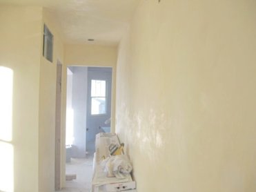 Color plaster glows