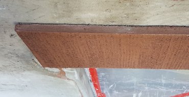 A color is put in the finish coat