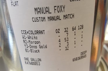 black softens the color.