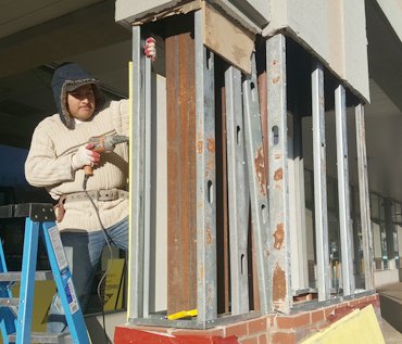 EIFS repair in Falls Church, Virginia.