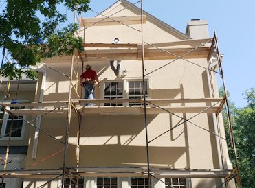 EIFS maintenance in Potomac, Maryland.