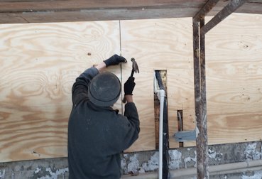 Carpentry repairs are done by Beauchain Builders in Potomac, Maryland