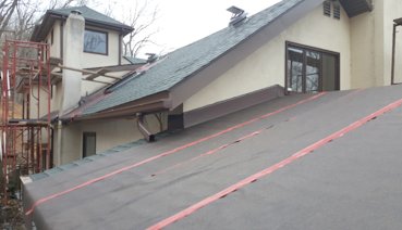 Roof covered in Bethesda, Maryland