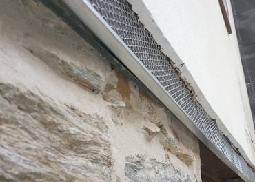 plaster stop is replaced