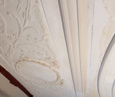 Ornamental plaster repaired in Washington, DC