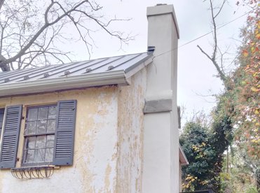 Finished chimney.