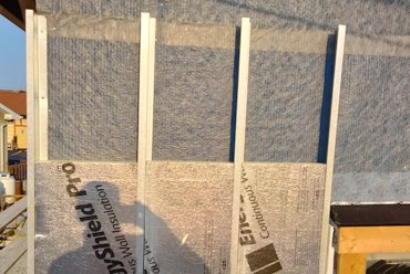 Z-furring Foil faced polyisocyanurate insulation.