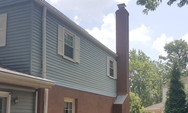 A view of the back finished