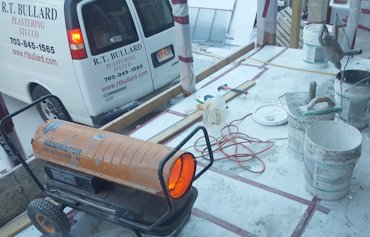 Heaters are used in cold temperatures