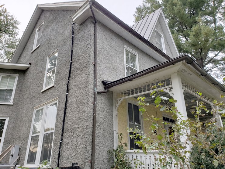 Pebble dash stucco replacement in Virginia