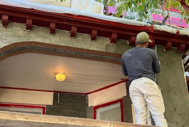 Arches are filled and rodded off in Washington, DC