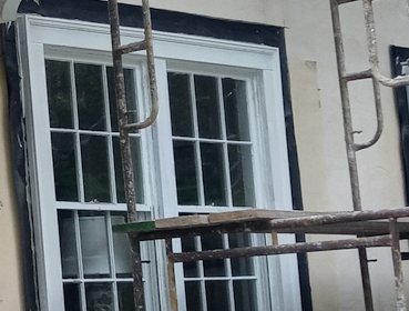 Carpentry by Beauchain builders.