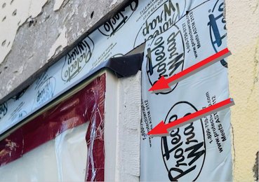 caulking around the window after the stucco is done is absurd.