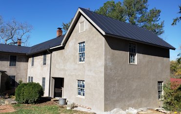 REAL color cement stucco in Virginia