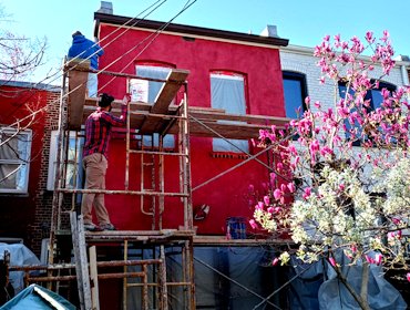 Color is paint tint from Sherwin-Williams.