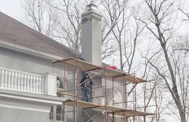 Chimney by the competition re-done in Virginia
