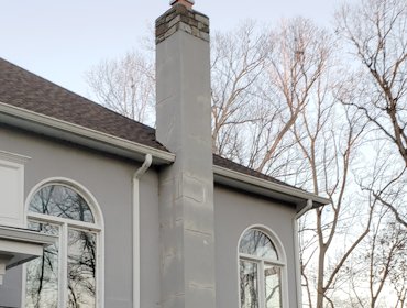 chimney is a giant water sponge.