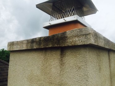 Chimney cap in Reston, Virginia