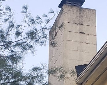 Chimney re stucco_in_Vienna, Virginia