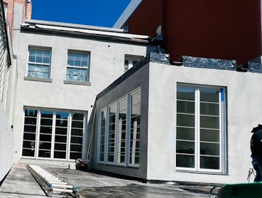 
                A REAL color cement finish.